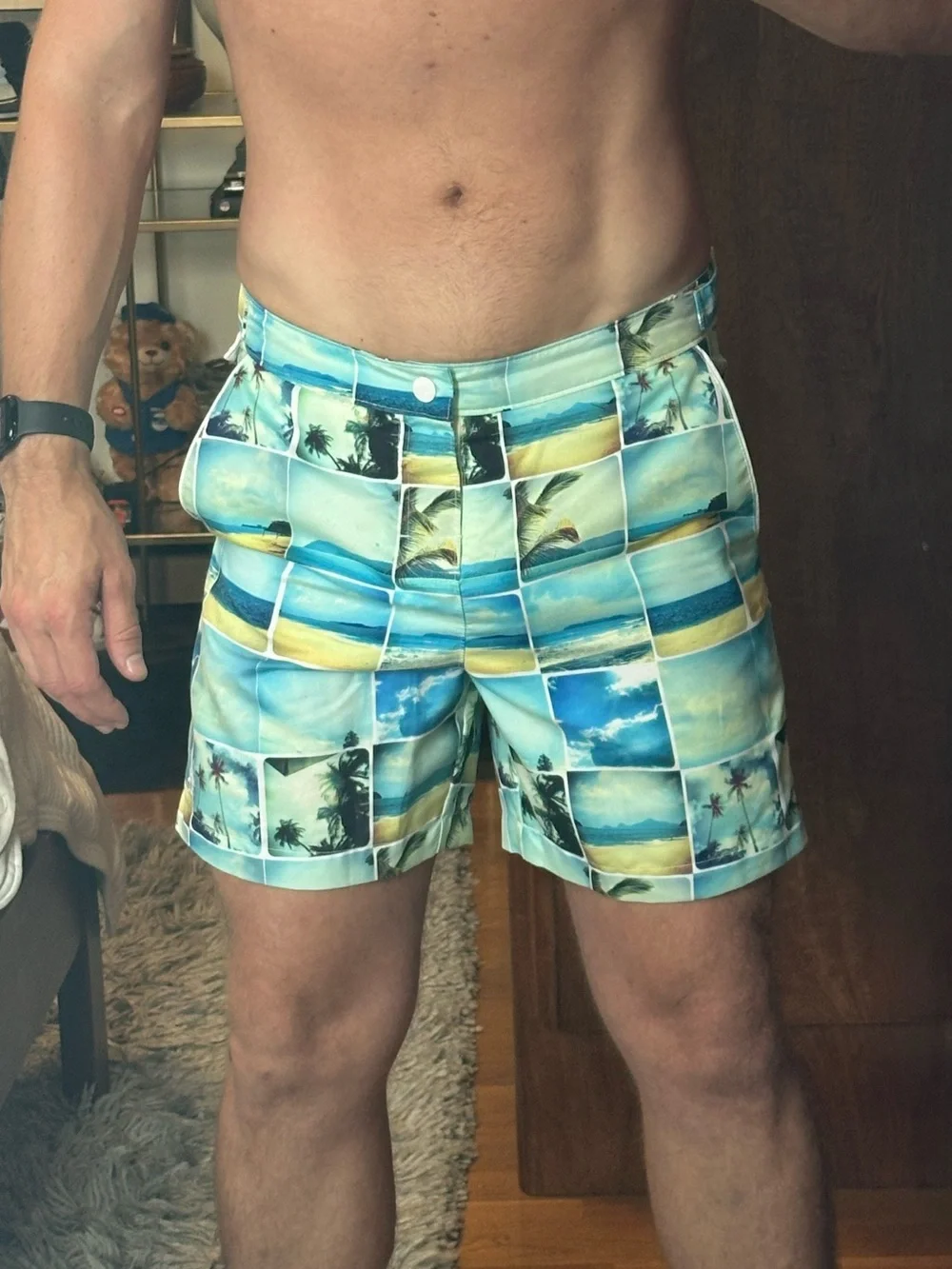 Original Penguin brand 6in swim trunks size 30